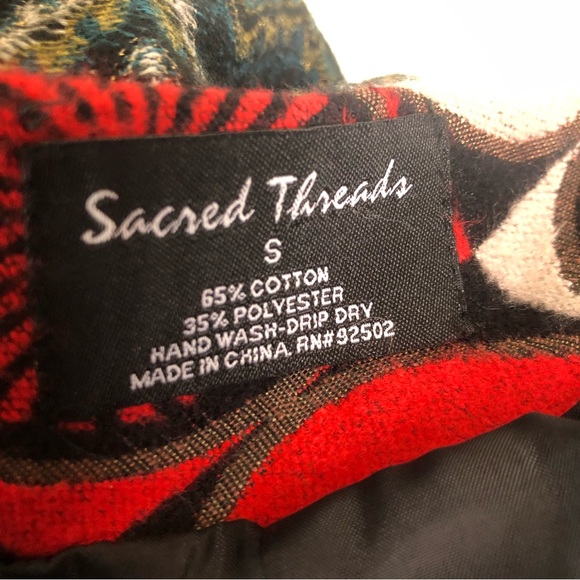 Sacred Threads Embroidered Colorful Jacket - Picture 3 of 7